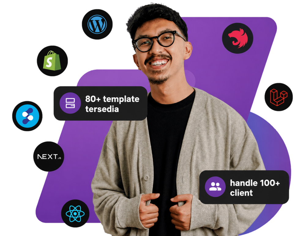 Website siap pakai. Hasil siap menjual.